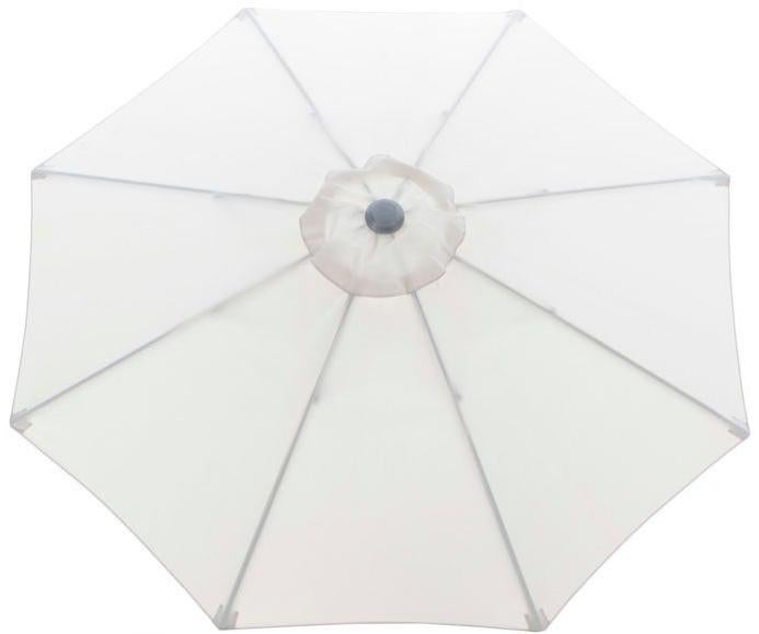 Toldo para parasol de poliéster beige de 250x250 cm