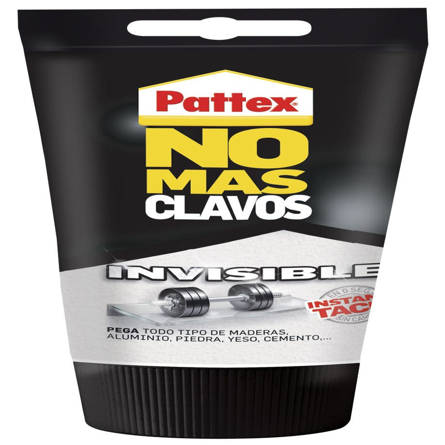 Pattex No Más Clavos Cinta, cinta adhesiva para aplicaciones permanentes,  cinta de doble cara extrafuerte, adhesivo de montaje para interior y  exterior, 19 mm x 1,5 m