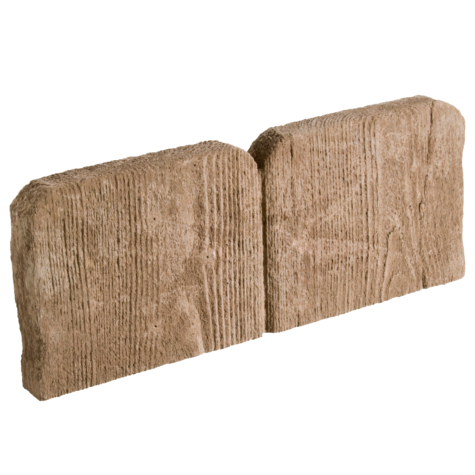 Bordillo imitación madera 20 x 50 cm