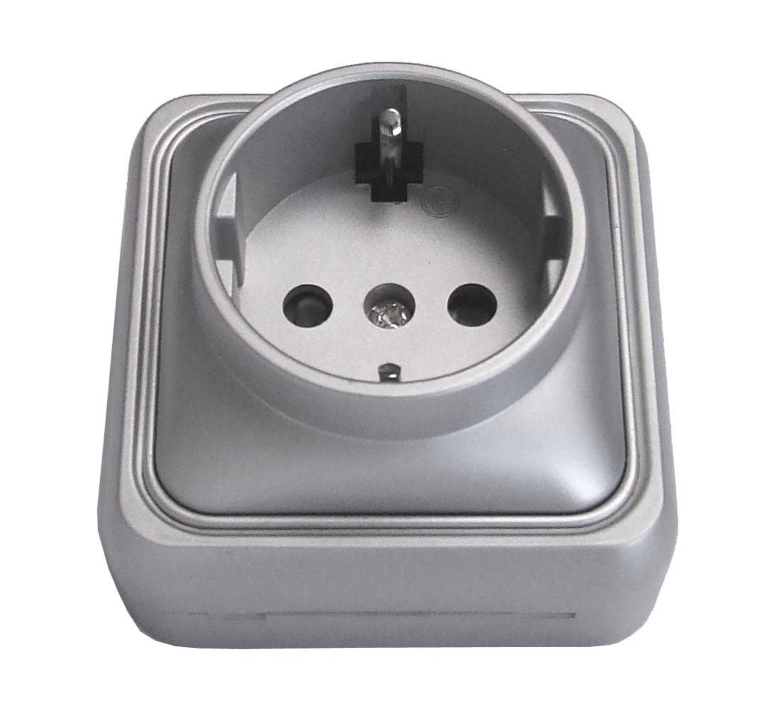 Enchufe bricofontini bf-18 de aluminio