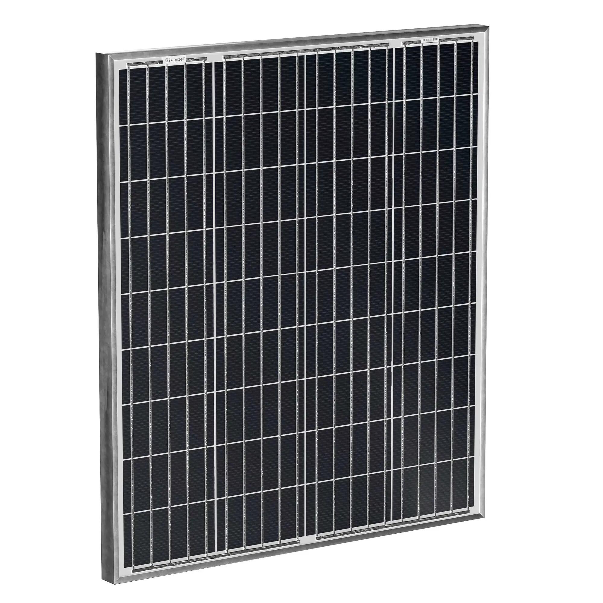 Panel solar fotovoltaico solarpower-xunzel-80w de alta eficiencia con 4m cable