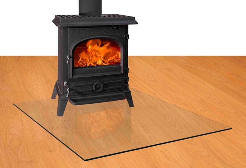 Placa de para estufa DELTA cristal 100 cm de Ø | Leroy Merlin