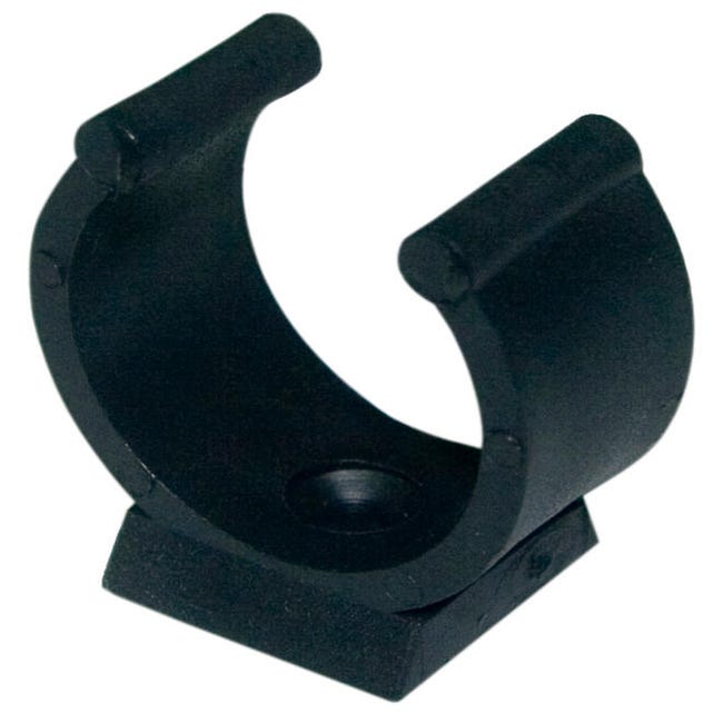 4 para zócalo de plástico negro 30x30 mm | Leroy Merlin