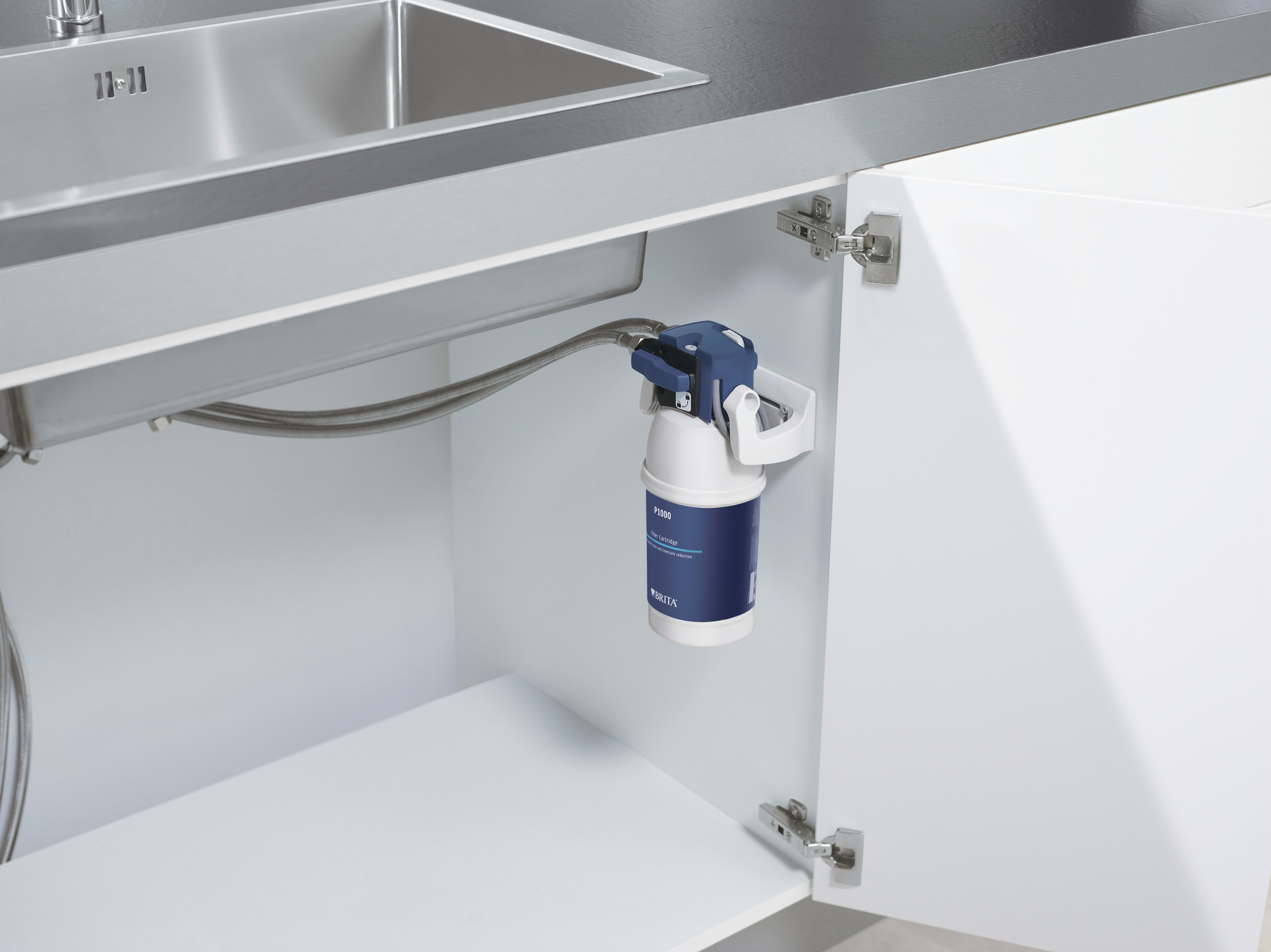 BRITA Filtro P1000 Per Mypure P1 – Riduce Calcare, Metalli E Cloro – 1200 Litri / 12 Mesi – Acqua Più Buona E Protezione Per Elettrodomestici