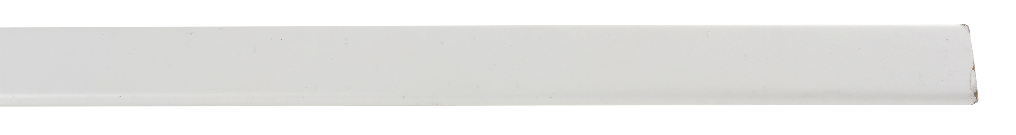 Guardavivo de mdf mel blanca adhesivo 30x30 mm x 2,43 m (ancho x grueso x largo)