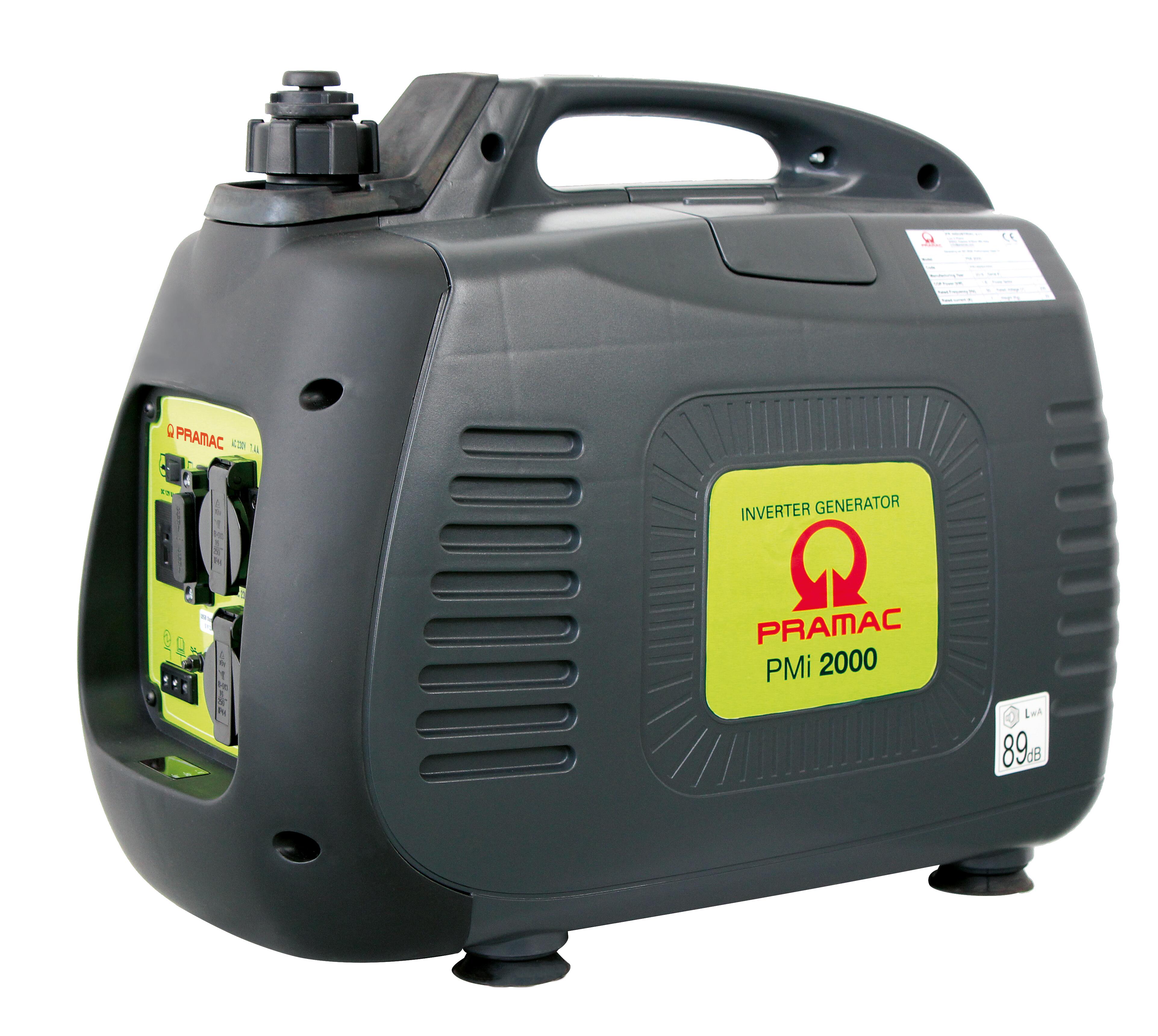 Generador inverter pramac pmi2000 gasolina de 1600 w