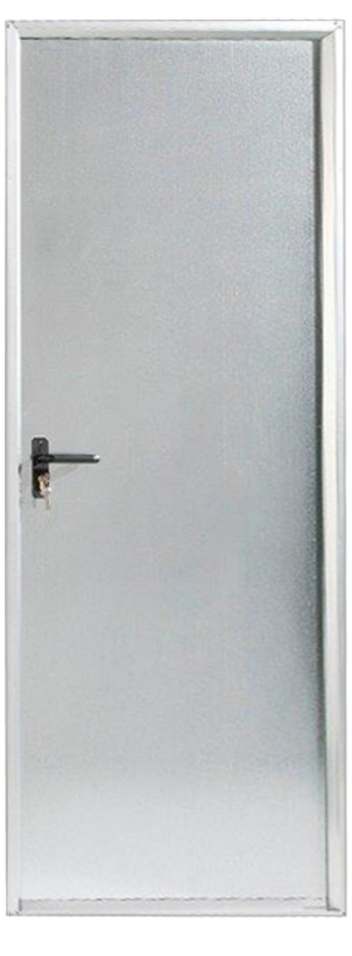 Puerta de trastero apertura derecha acero galvanizado de 200x89 cm