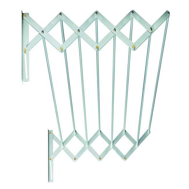 Tendedero barras extensible para pared de de 12x101x4.5 cm | Leroy Merlin