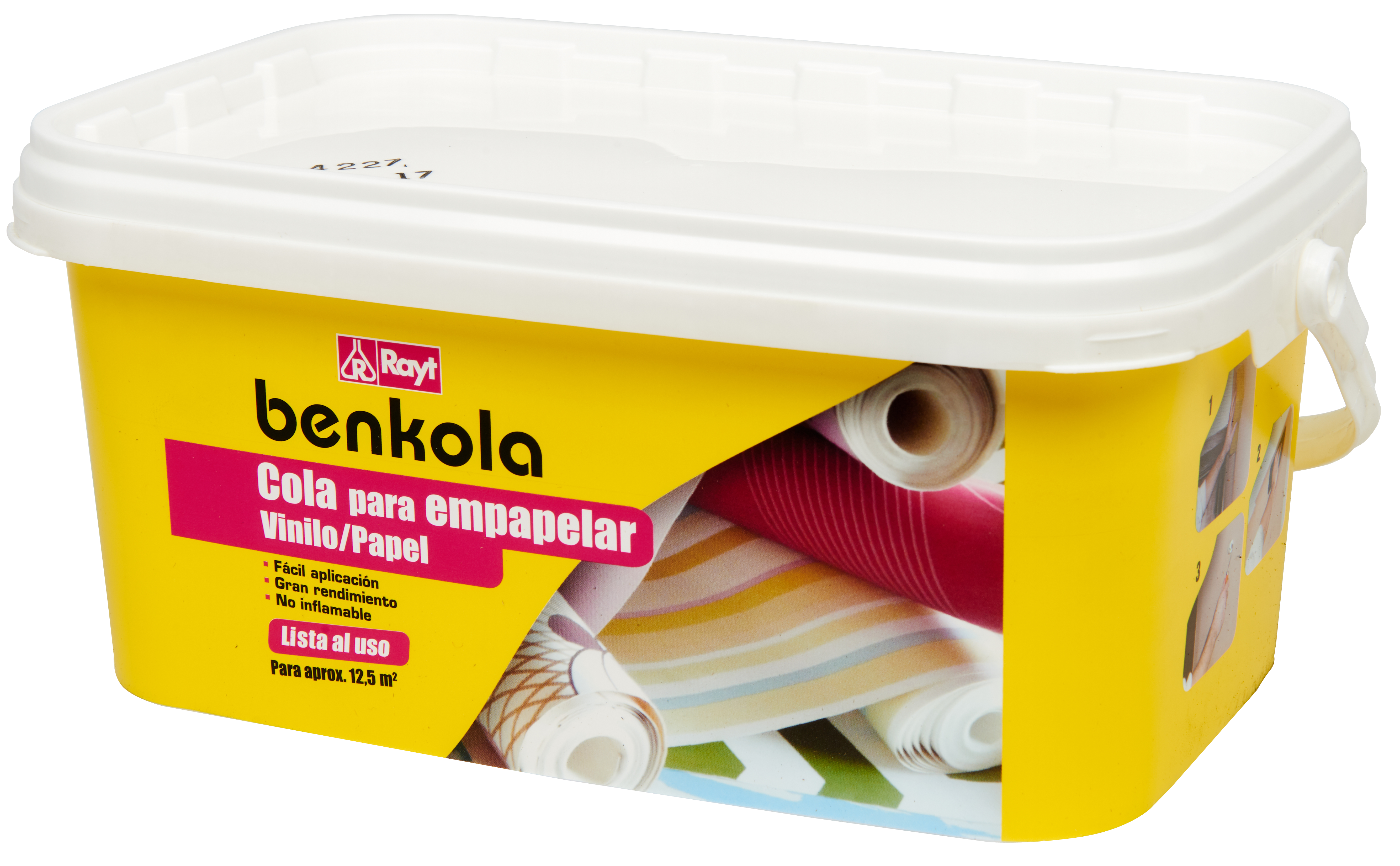Cola lista al uso de la marca Benkola.