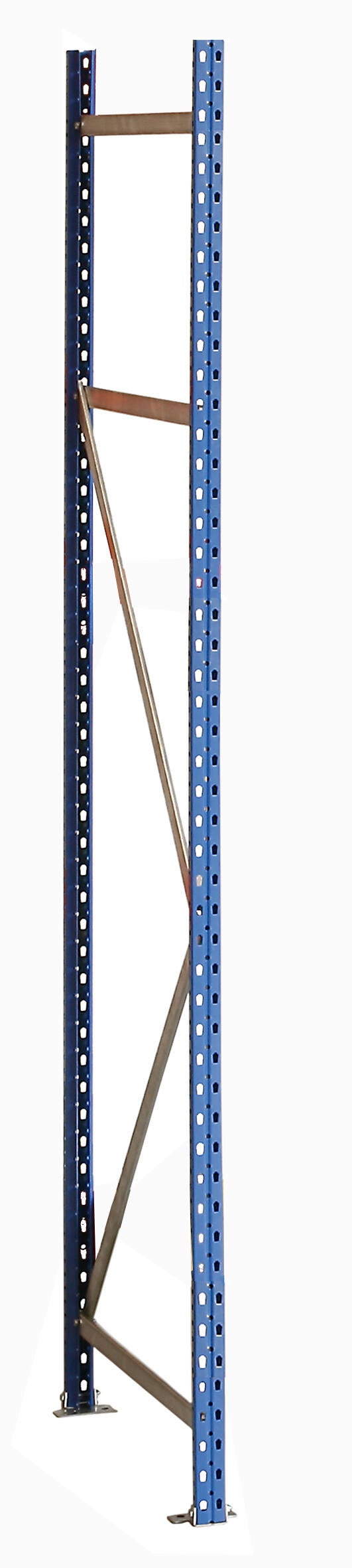 Bastidor media carga azul pintado de 200x80 cm