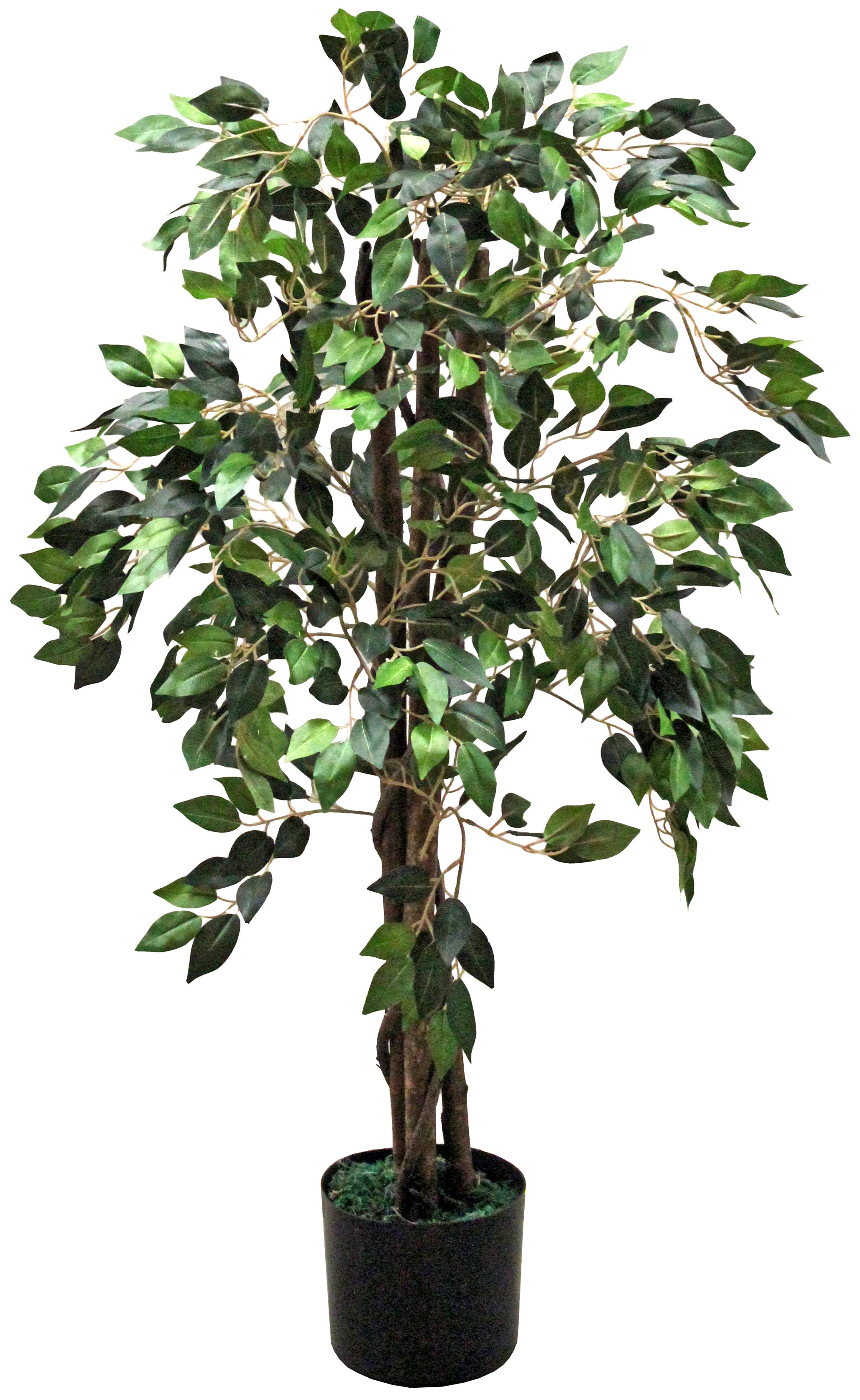 inoxidable corriente cómodo Árbol artificial Ficus 123 cm en maceta de 17 cm | Leroy Merlin