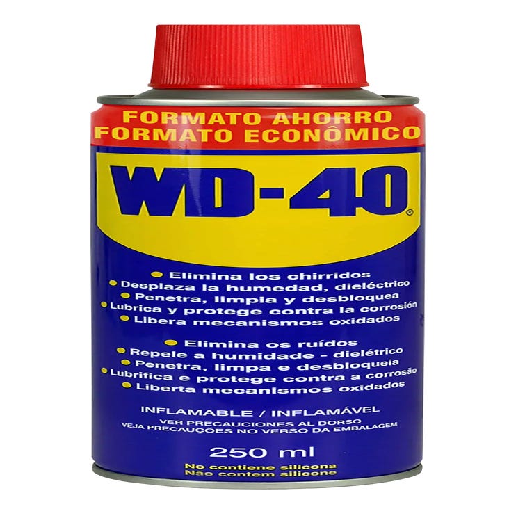 WD40 Lubricante multiusos 250 ml