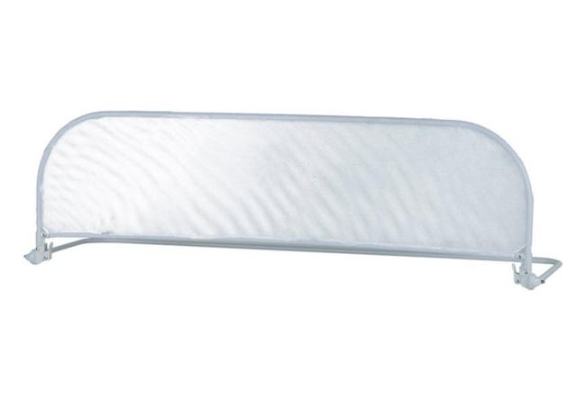 jurar profundidad arco Barrera anticaida cama 1.5M longitud 50cm alto acabado aluminio/tela | Leroy  Merlin