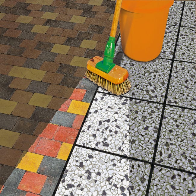 Utensilios para limpiar suelos de exterior