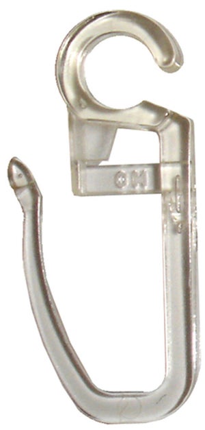 Juego de 2 soportes sin taladrar para barra de cristal estándar, 10 mm,  blanco Centrale Brico