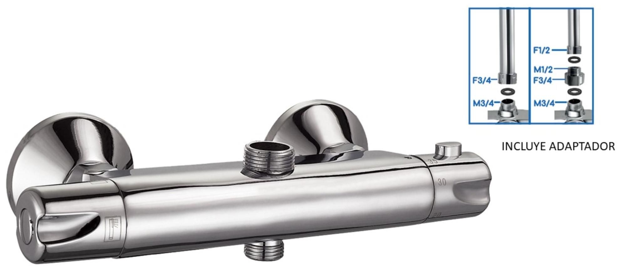 Grifo termostático ducha roca leroy merlin hotsell