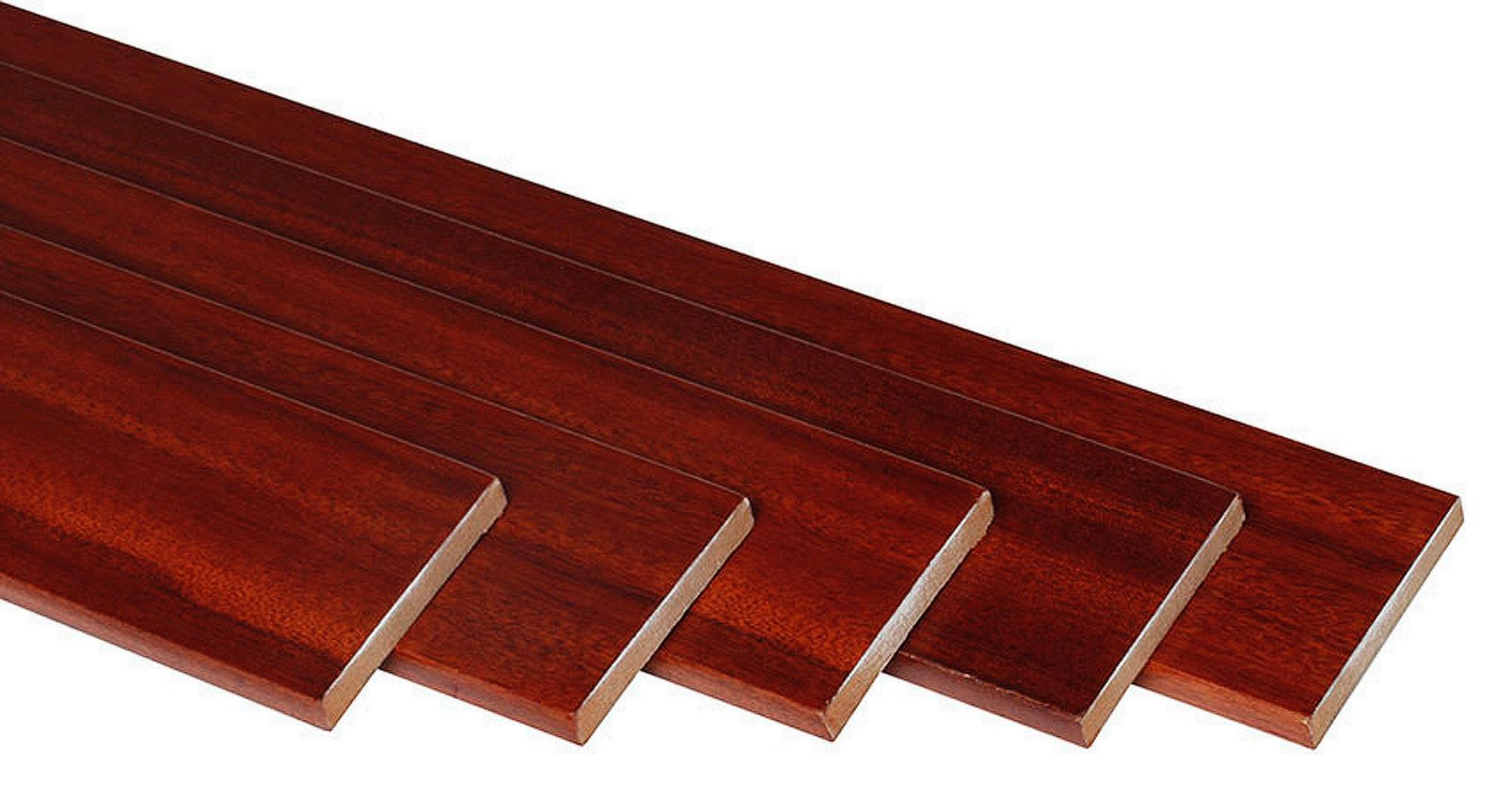 Kit de 5 tapetas de mdf sapelly 70 x 10 mm de la marca Sin marca