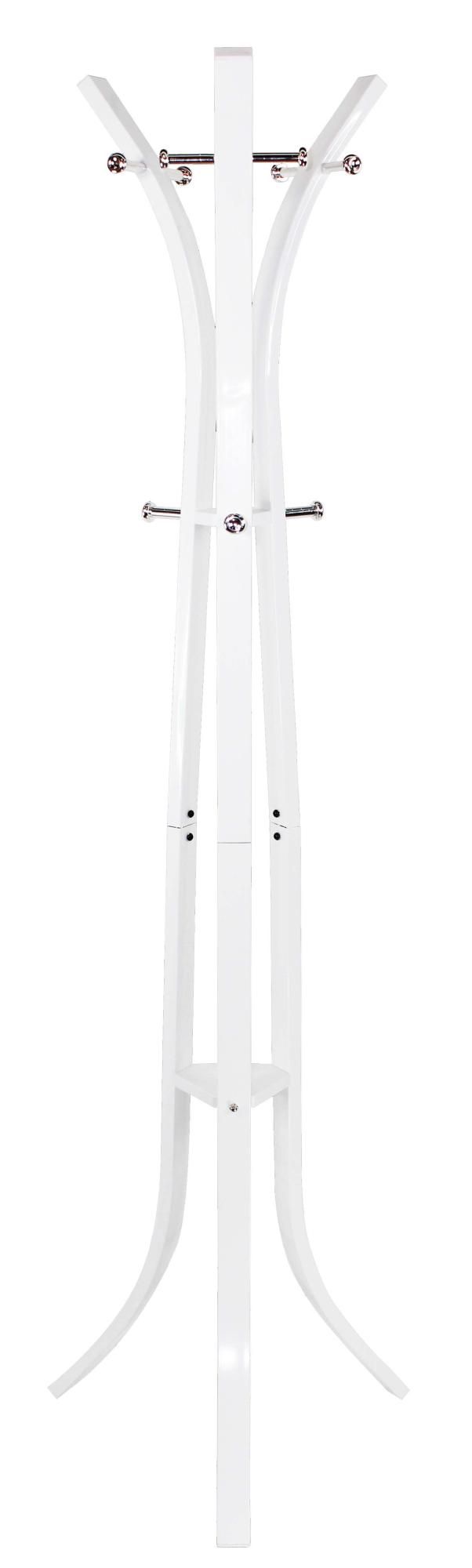 Perchero de pie Harp metal color blanco 36 x 180 cm Leroy Merlin