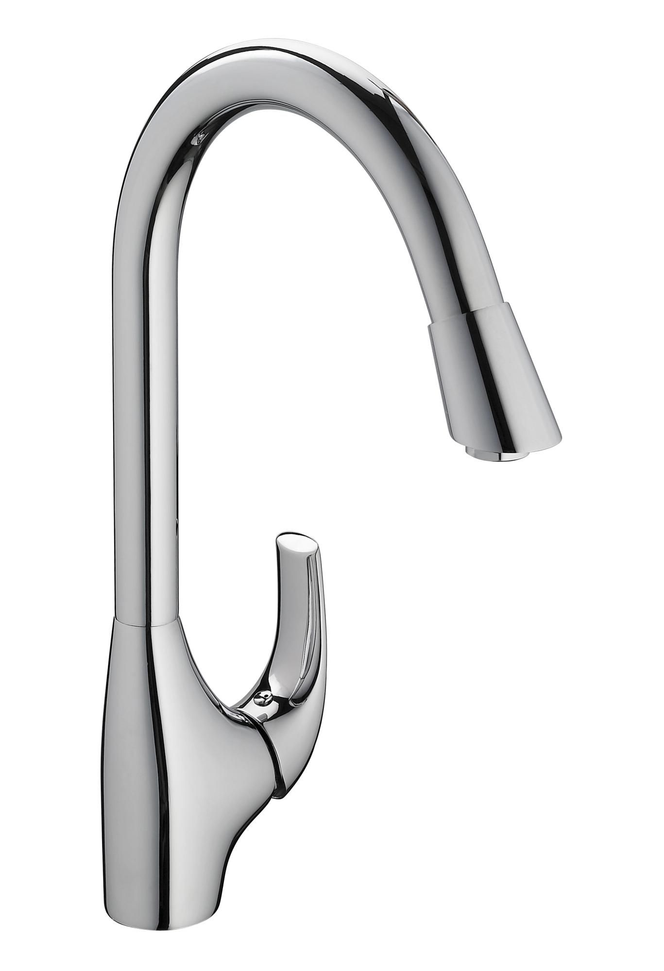 Grifo de cocina monomando ca o alto ROUSSEAU Moderno M6 cromado