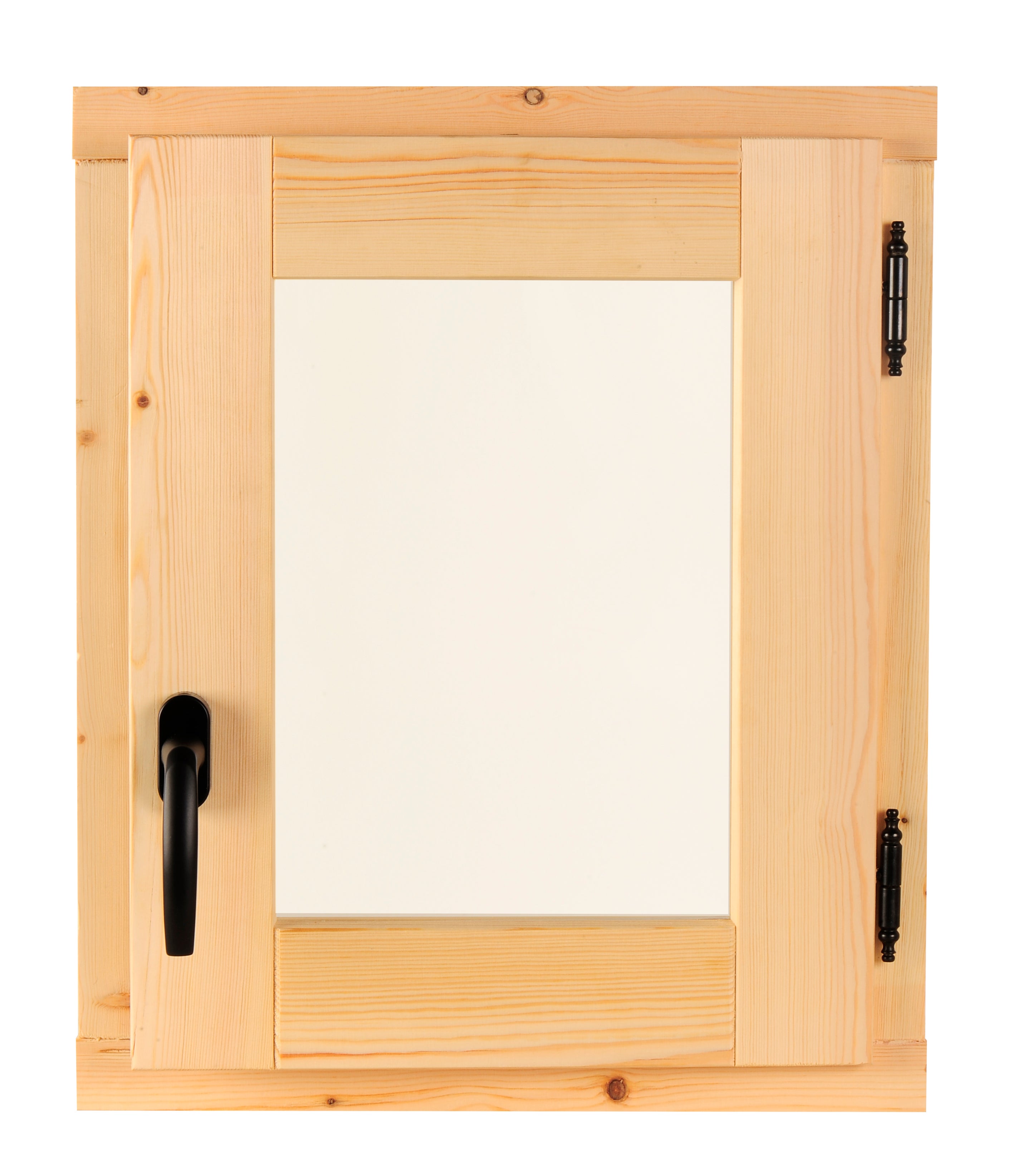 Ventana madera de pino line practicable de 50x60cm de la marca Sin marca