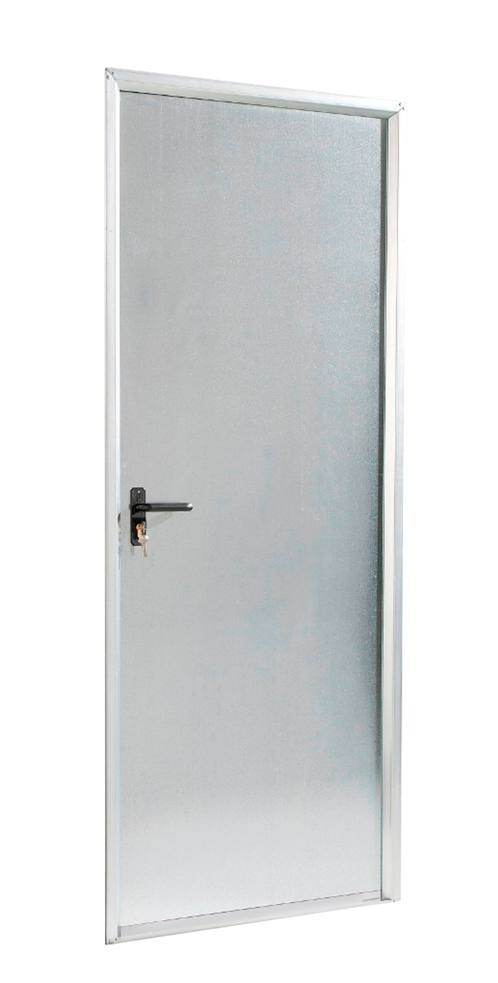 Puerta de trastero apertura derecha acero galvanizado de 200x70 cm