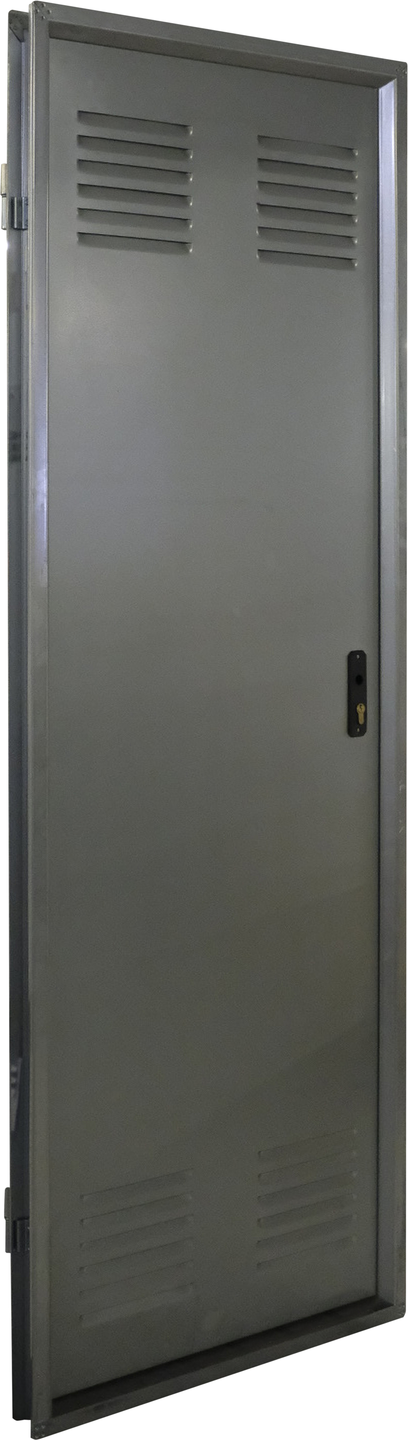 Puerta de trastero apertura izquierda acero galvanizado 70x200 cm