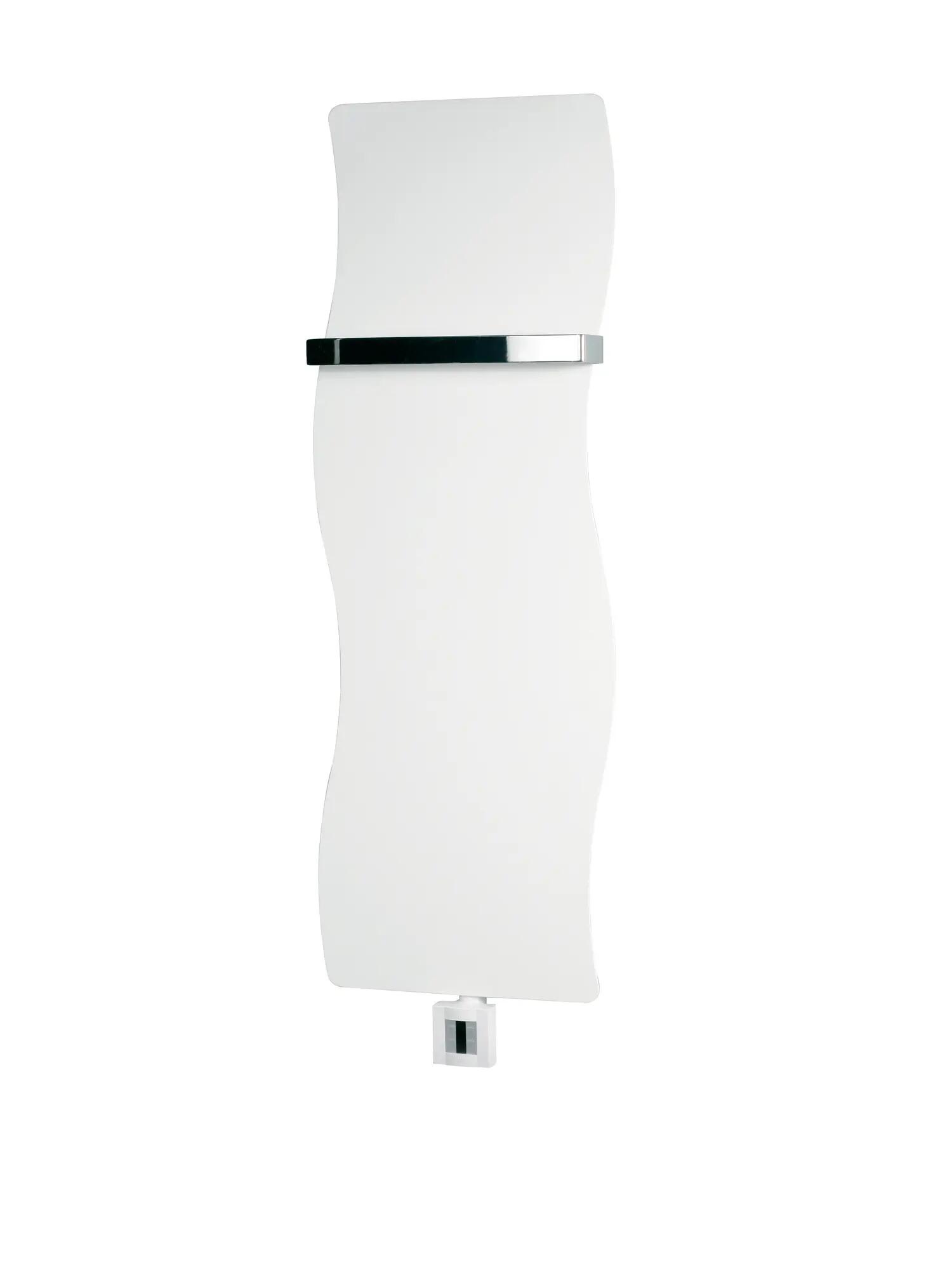 Radiador toallero eléctrico cicsa flat apis 100x35 400w blanco