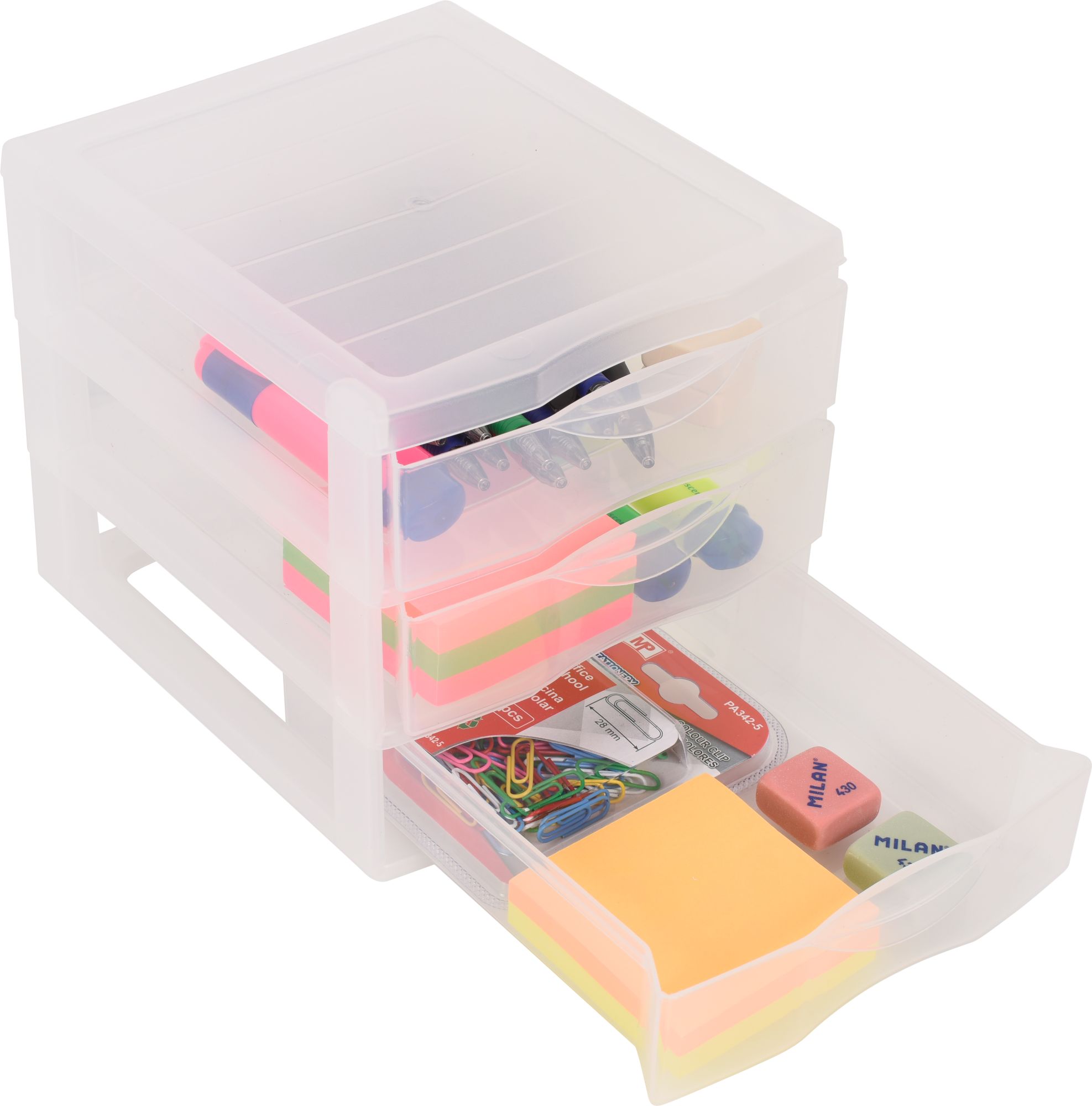 Organizadores plasticos de 3 cajones hot sale