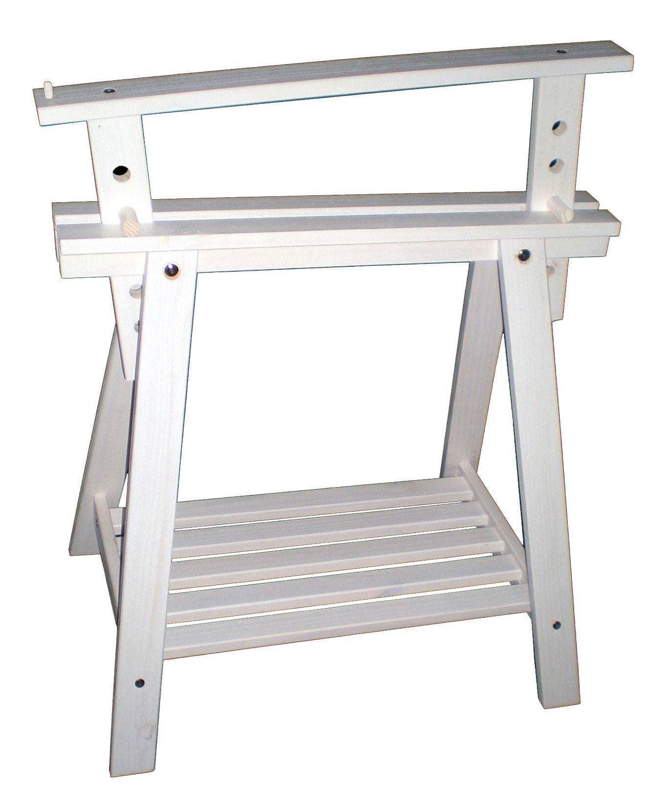 Caballete de madera blanco regulable y altura de 70 cm de la marca ASTIGARRAGA