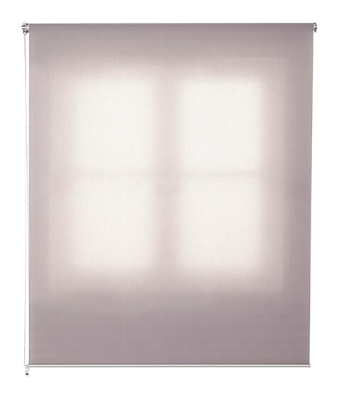 Estor enrollable translúcido miranda plata gris de 139x250cm