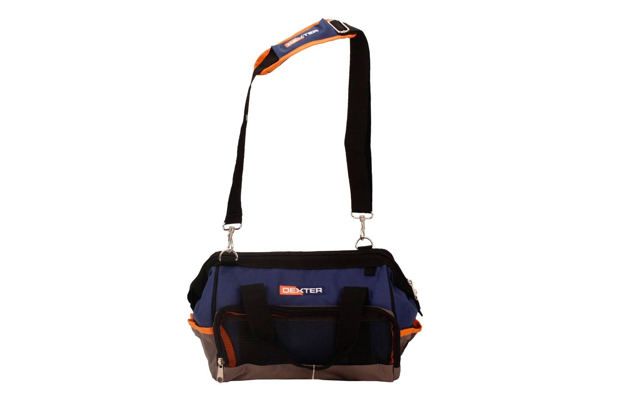 Bolsa de herramientas DEXTER tela reforzada con capacidad de 10 litros Leroy Merlin