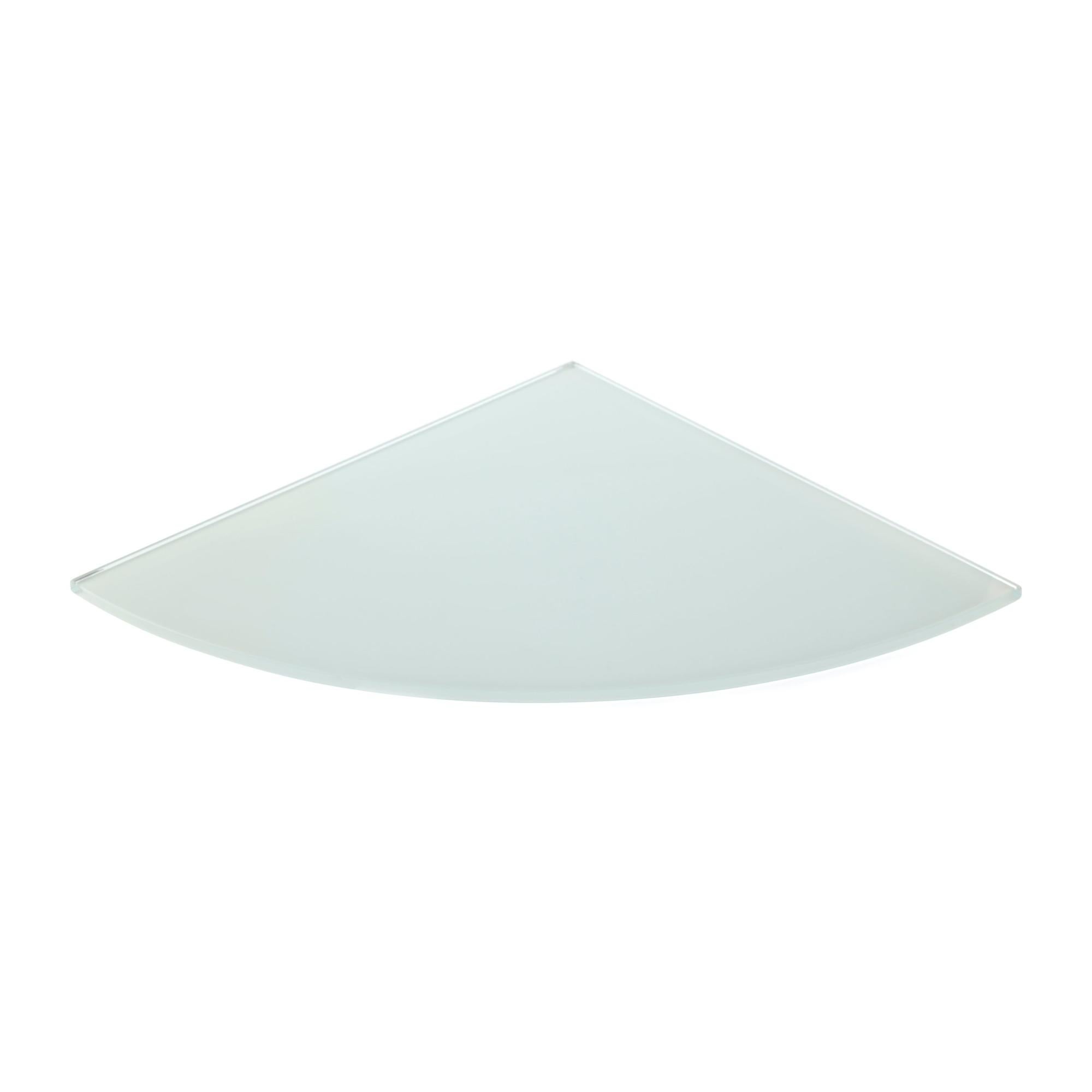 Estante mural en círculo en color blanco de 25x25x25 cm y carga máx de 20 kg de la marca Sin marca