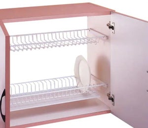 Arredobagno e Cucine Mueble escurreplatos armario colgante 80 para cocina,  2 puertas H60 + armario SX : : Hogar y cocina