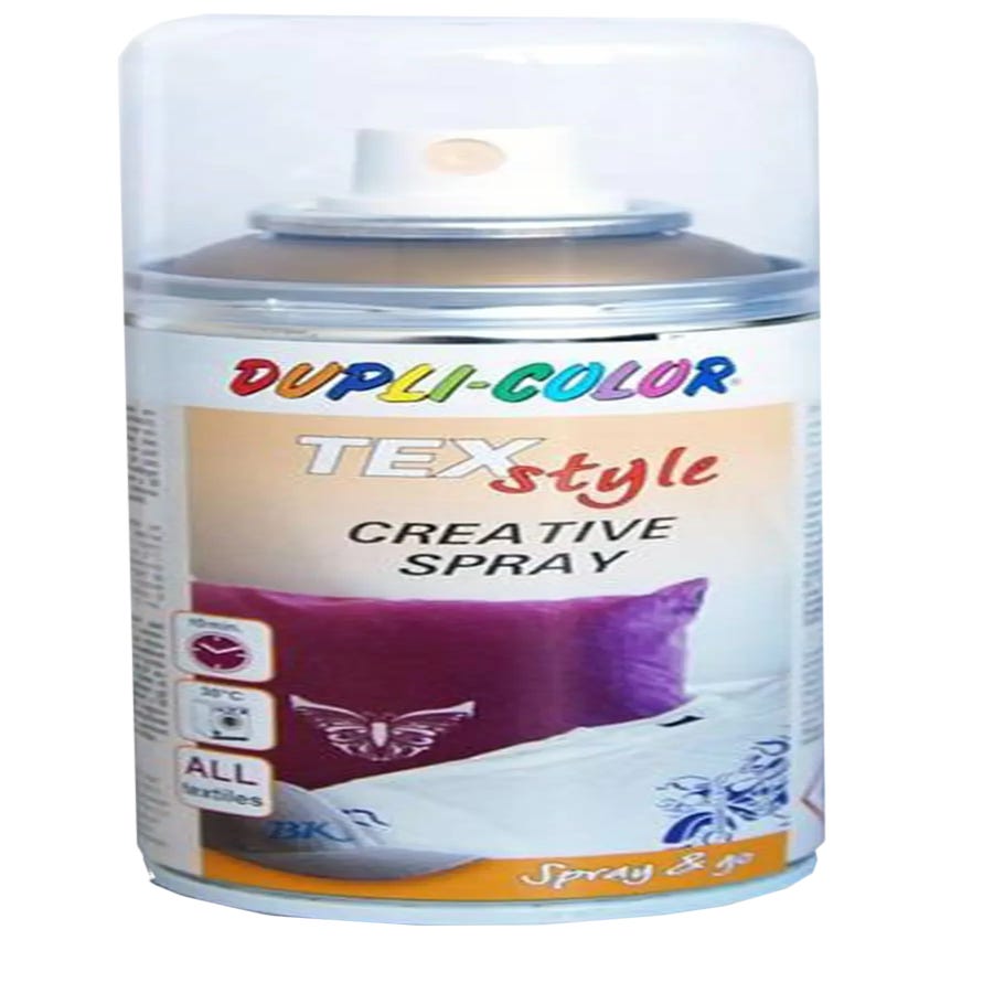 Spray pintura textil plata Motip 150 ml