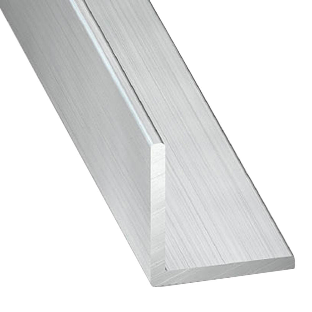 Perfil U aluminio blanco 15x15 260 cm