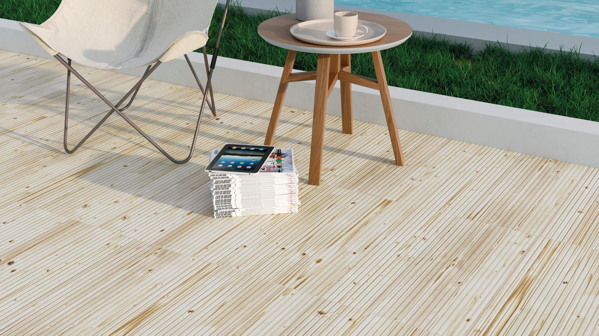 Suelo porcelánico amazonia efecto madera pino 40.8x66.2 cm c3
