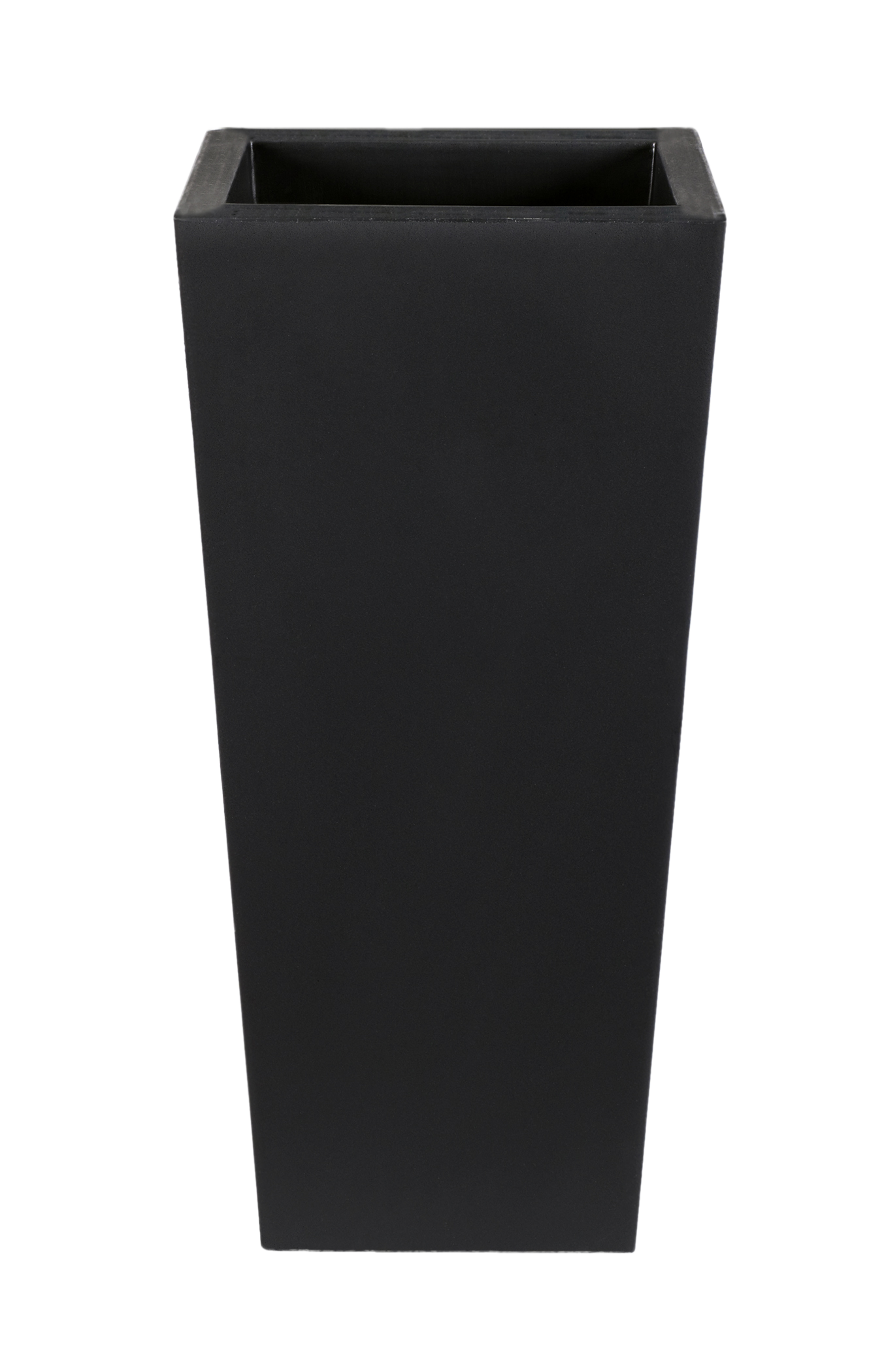 Maceta de polietileno melisa negro 40x90 cm