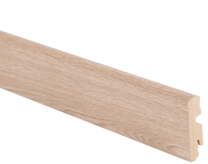 Rodapiés de PVC paquetes de ahorro rodapiés 23x65mm canalización moderna de  cables, Color:8630 La madera se ve marrón, Cantidad:Innenecke