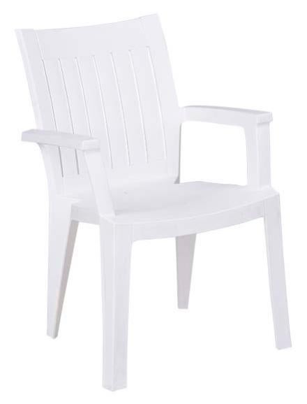 Silla de jardín de polipropileno pacific blanco de la marca SHAF