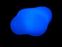 Lámpara de sobremesa led EOS azul | Leroy Merlin