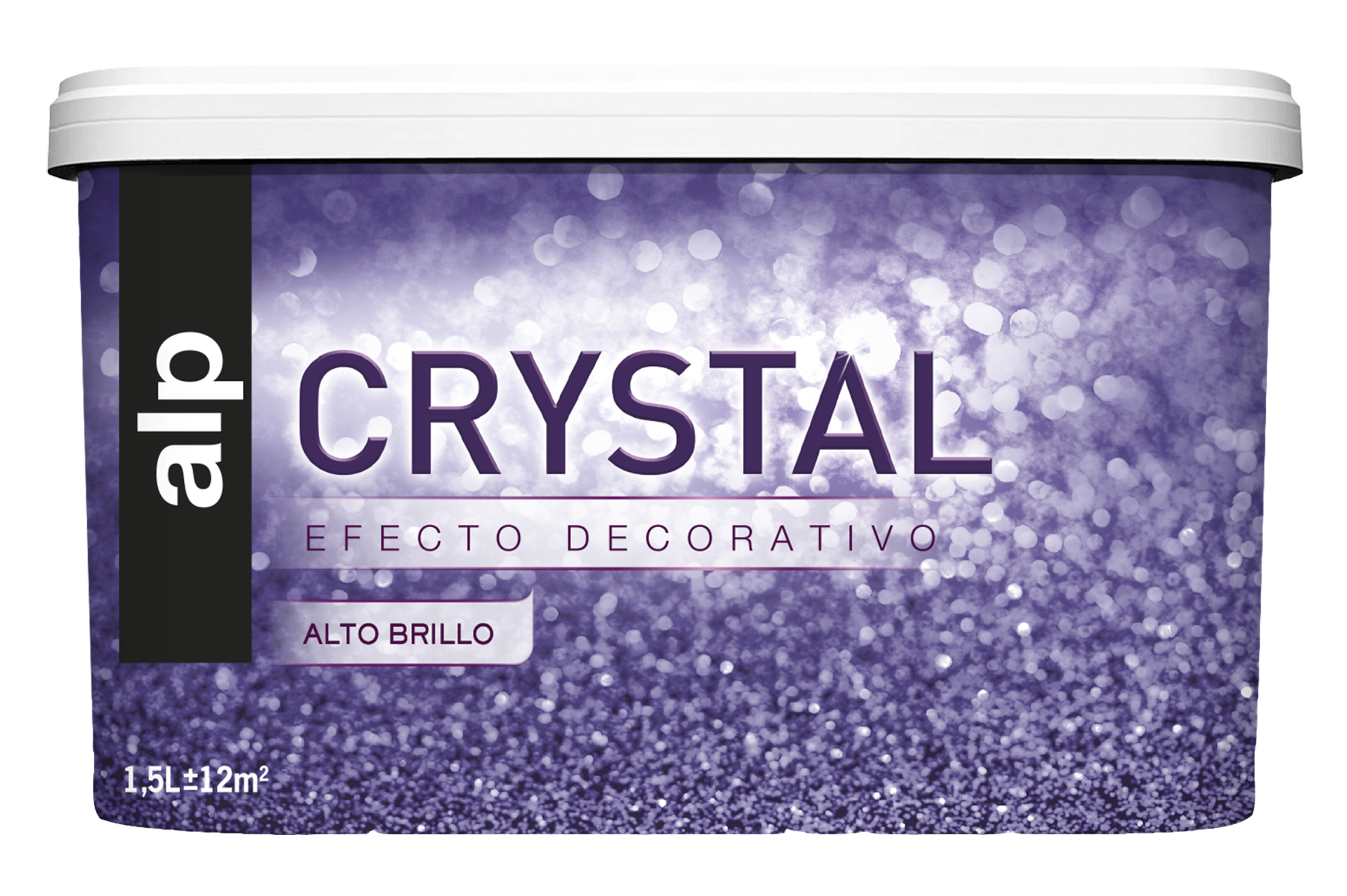 Pintura decorativa alp efecto crystal vainilla 1,5l