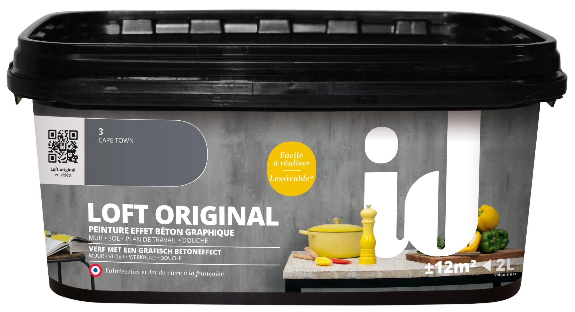 Pintura efecto loft beton 2l cape town Leroy Merlin