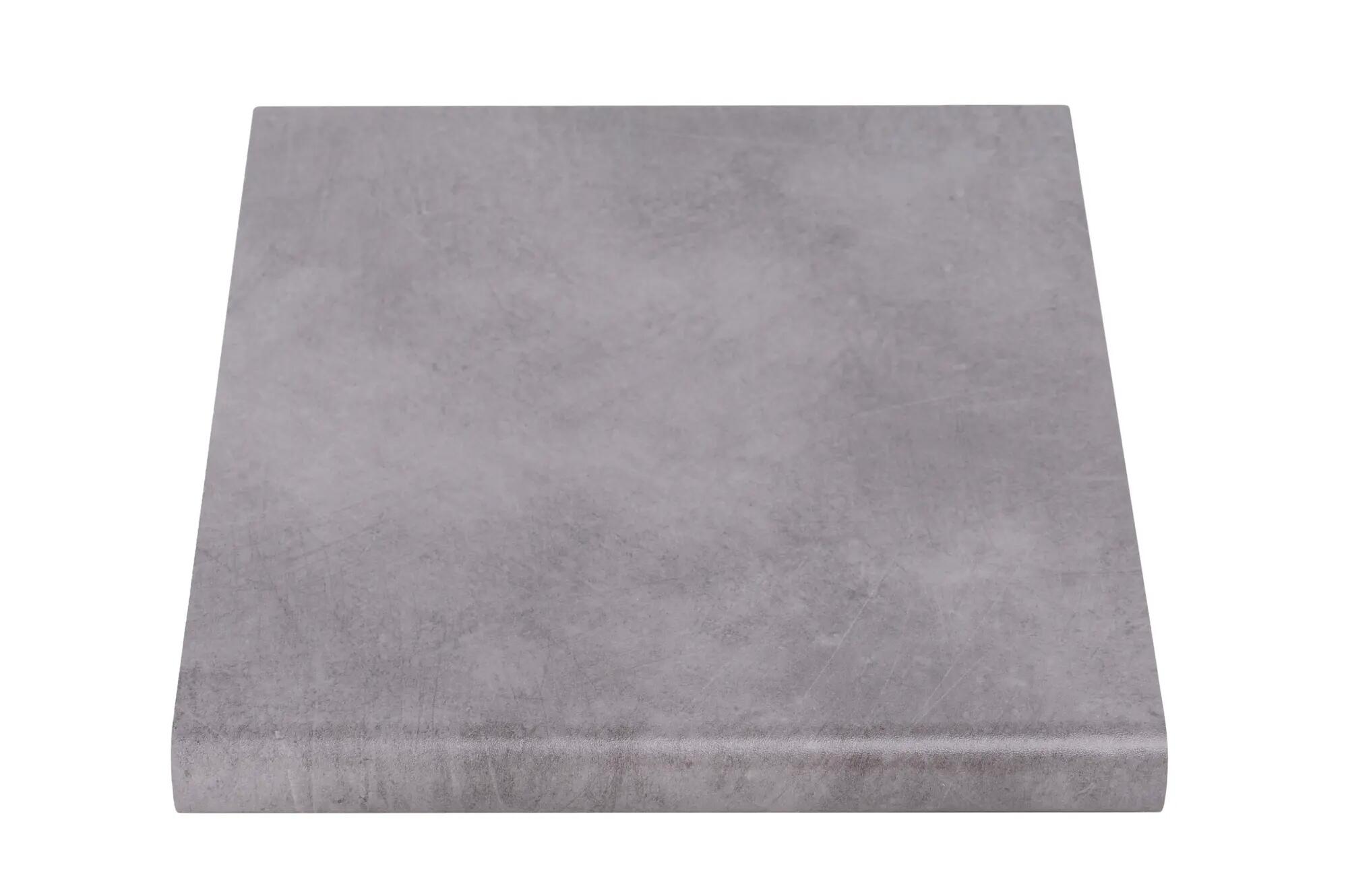 Encimera de cocina laminada cemento 180x63 cm espesor 28mm