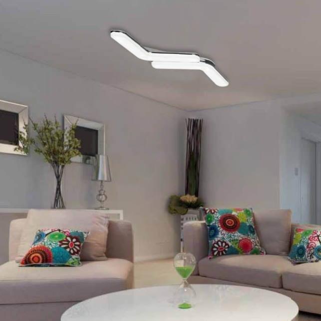 Plafón LED BOOMERANG 30w 2L Leroy Merlin