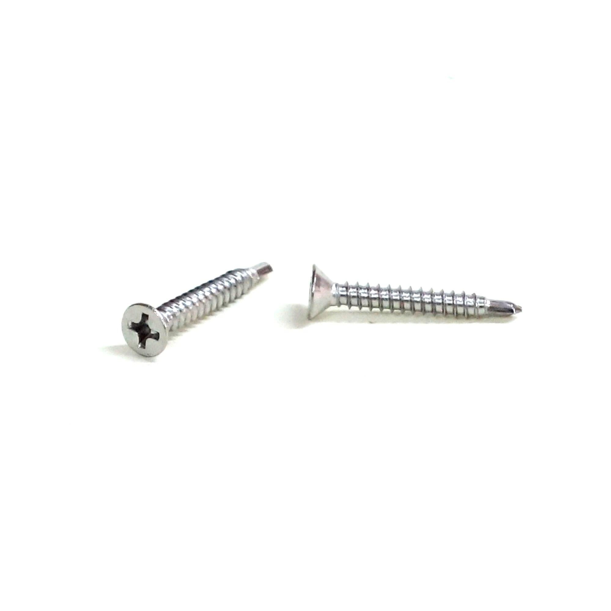 100 unidades de tornillo autorroscante inox 25x3 5 mm de la marca CDECK