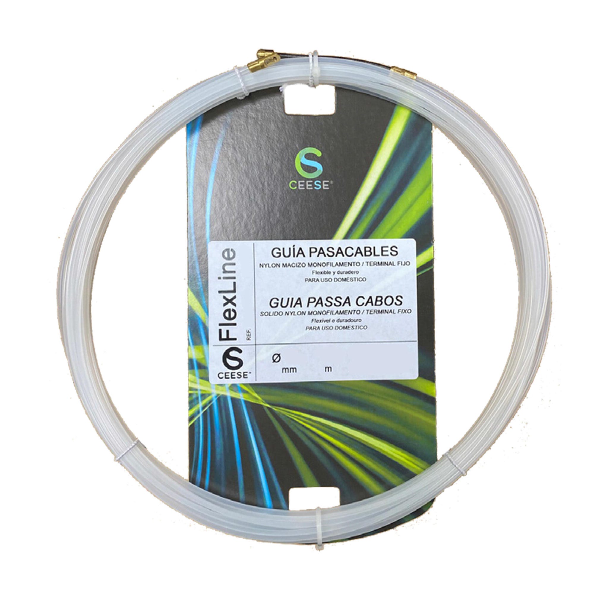 Guia Pasacables, 50m 4,5mm Guia Pasacables Profesional Guia Cables