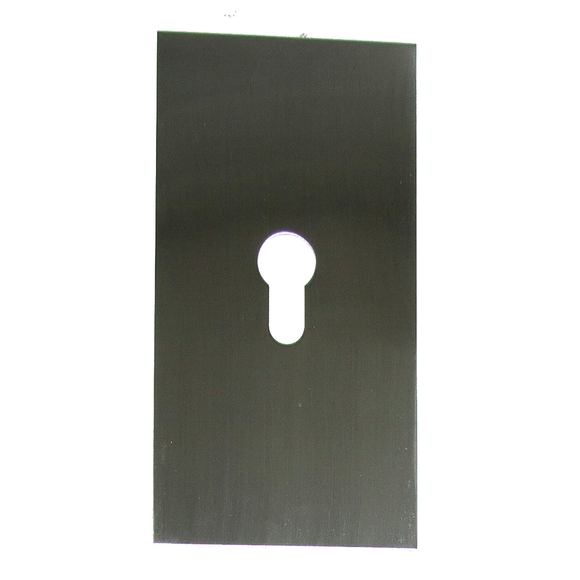 1 escudo de seguridad de acero inoxidable gris