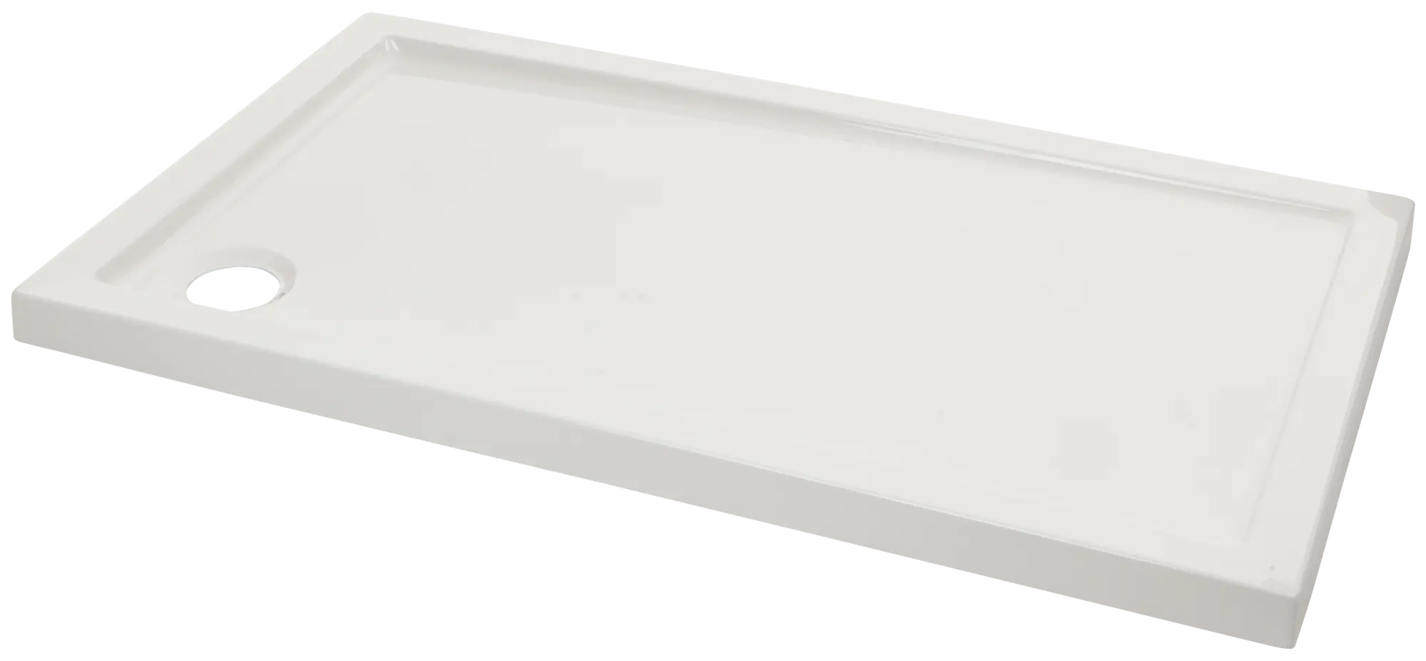 Plato de ducha evolution 120x70 cm blanco
