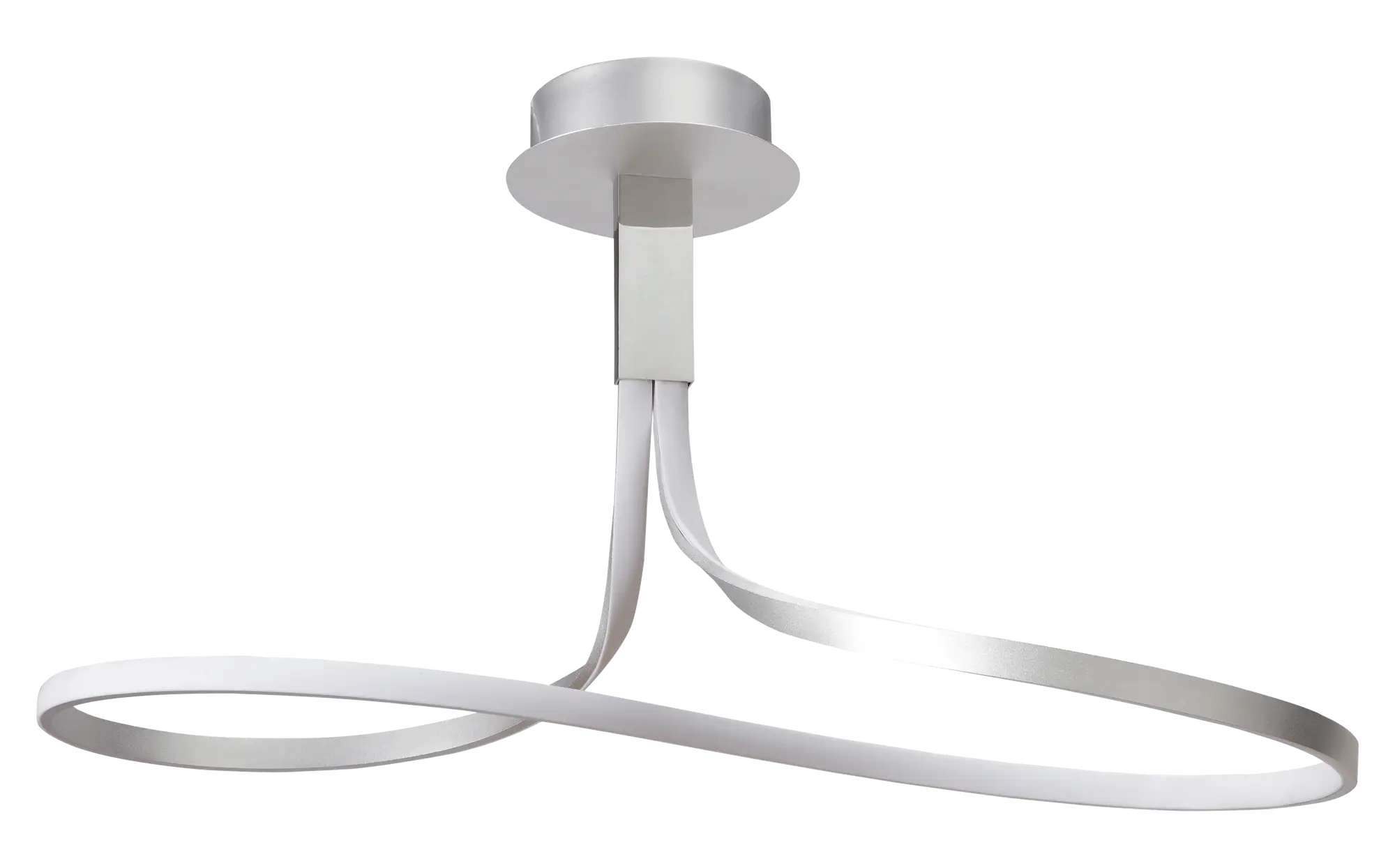 Lámpara de techo nur 1 luces módulo led 85.5 cm gris