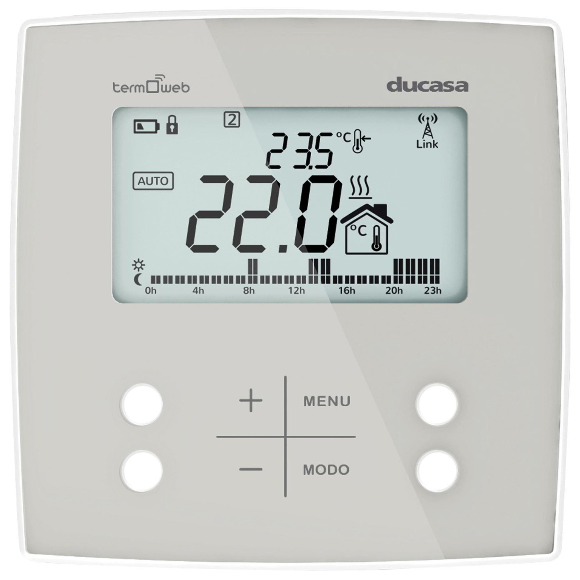 SPC Vesta Thermostat Termostato Inteligente WiFi para Caldera de Gas con  Control por App Blanco, Pc